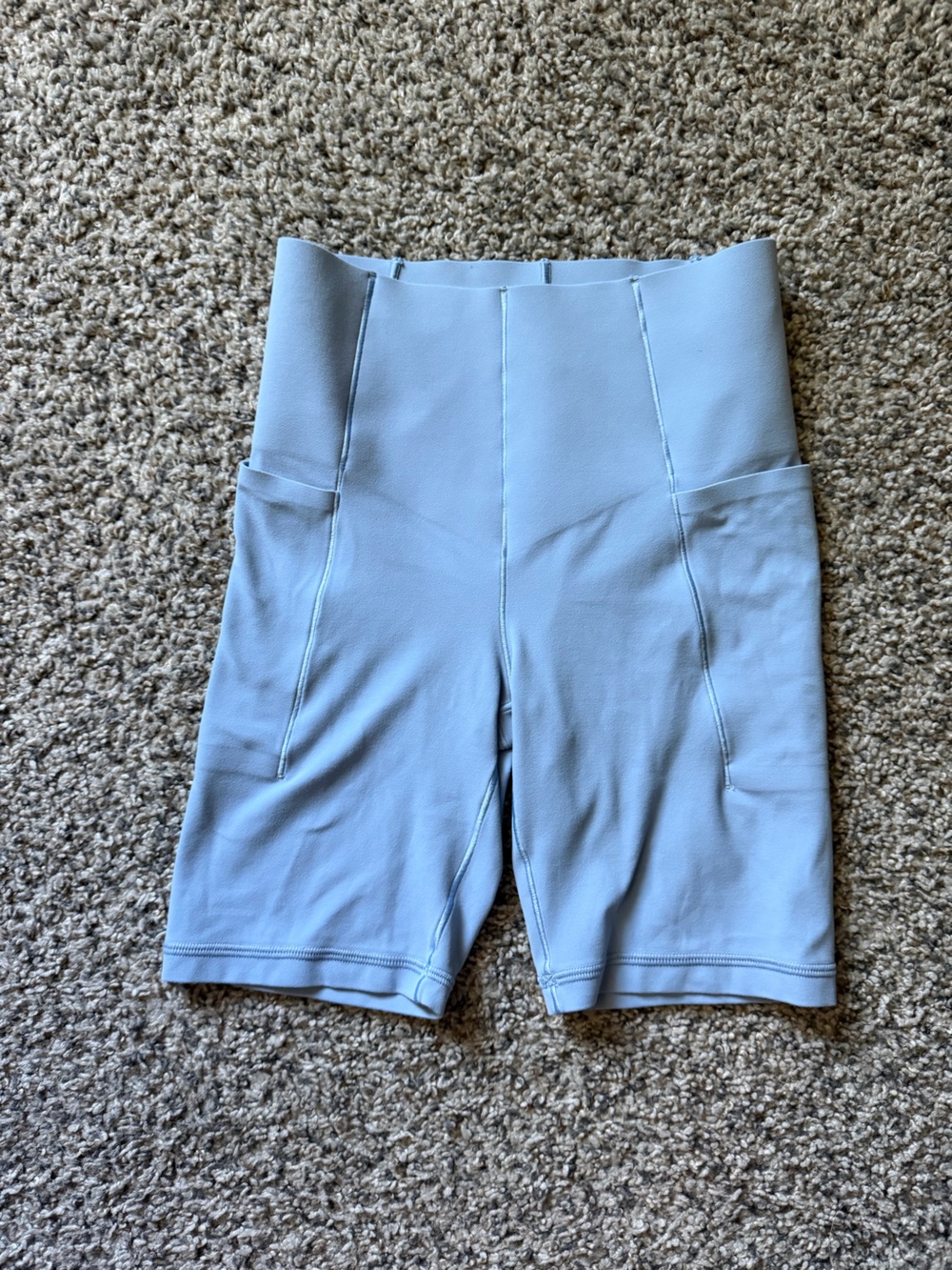 Aerie Light Blue Active Leggings - Pocket Detail